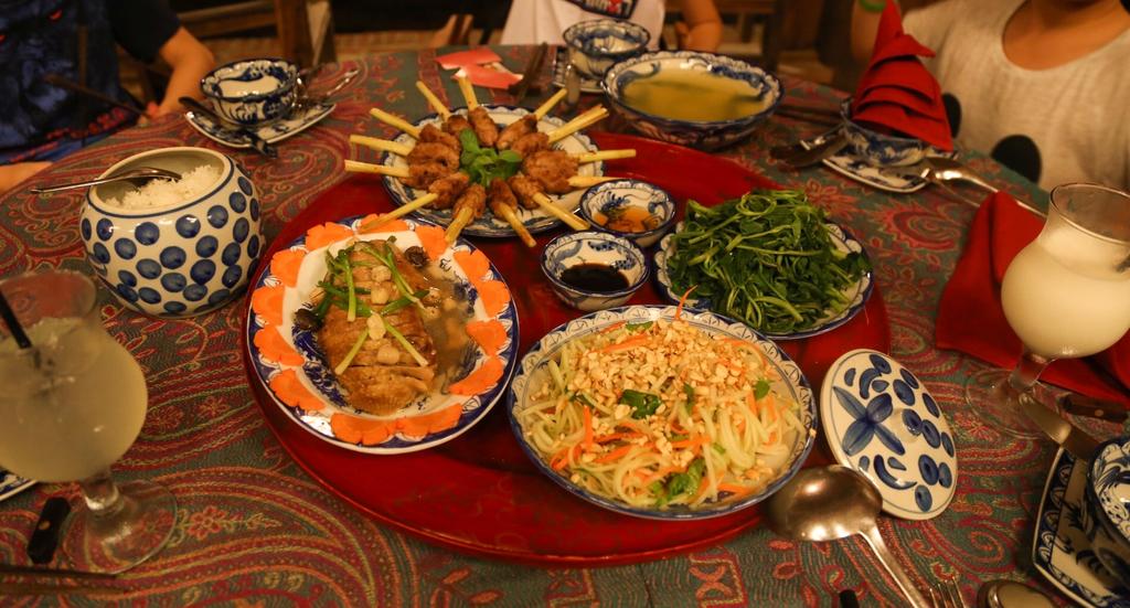 Lunch at Moon Garden Homestay