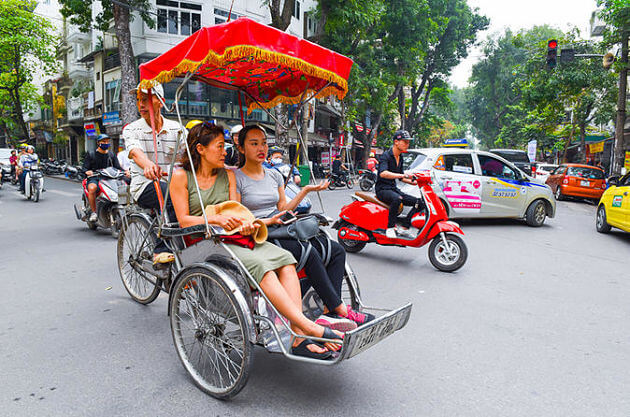 Experience Cyclo Tour Around Hanoi