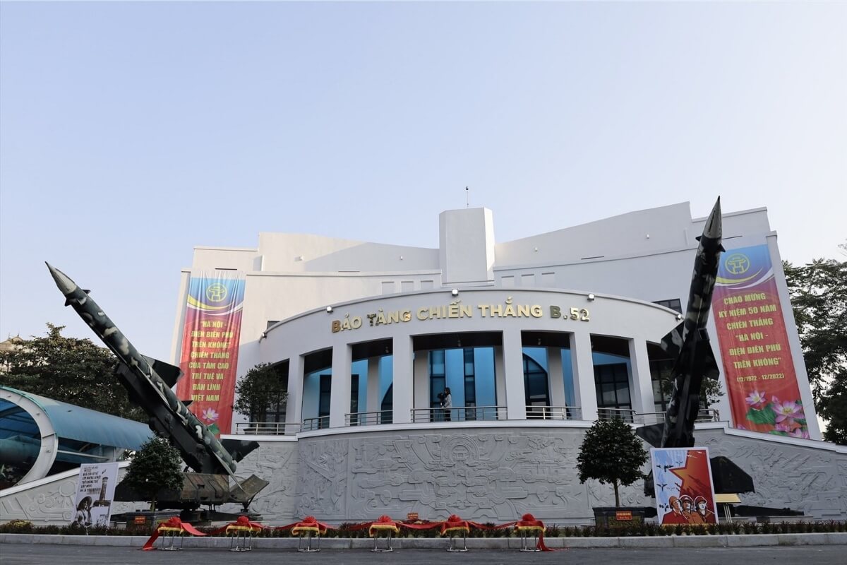 B-52 Victory Museum in Hanoi Vietnam