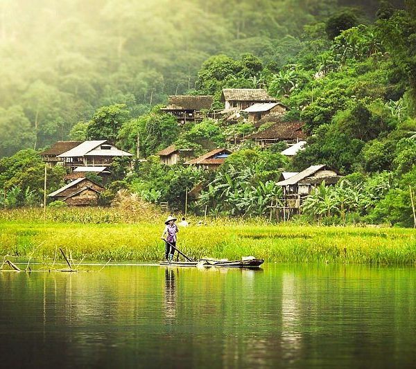 Ba Be National Park in North Vietnam