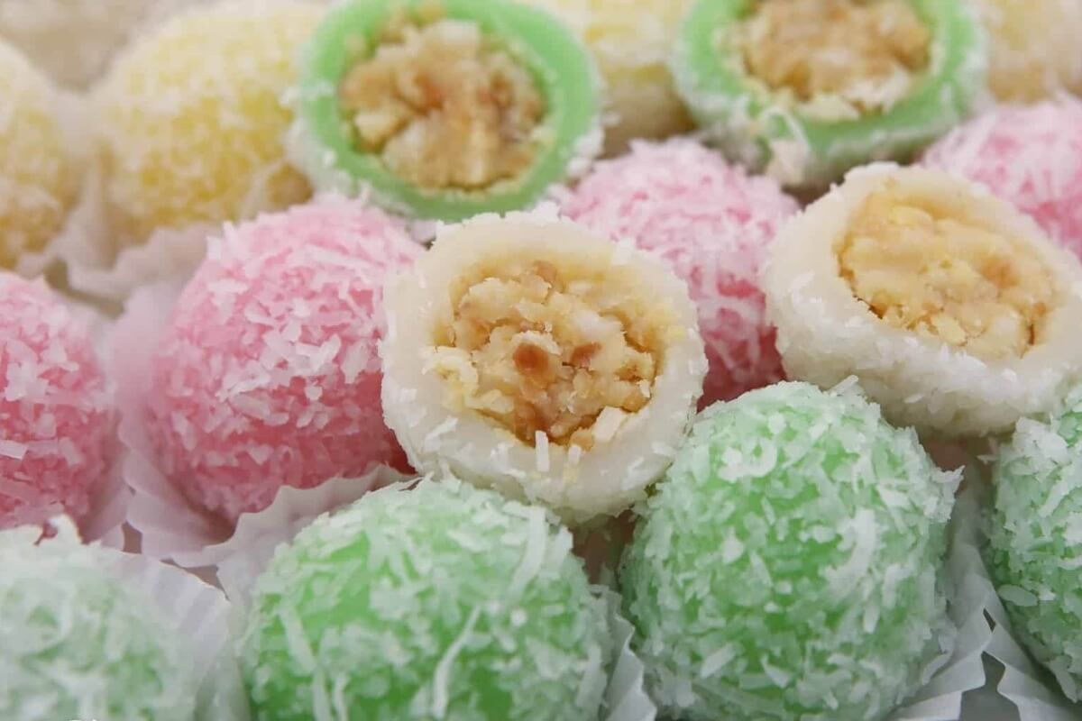 Bánh Bao Chỉ Snowskin Mochi - vietnamese dessert