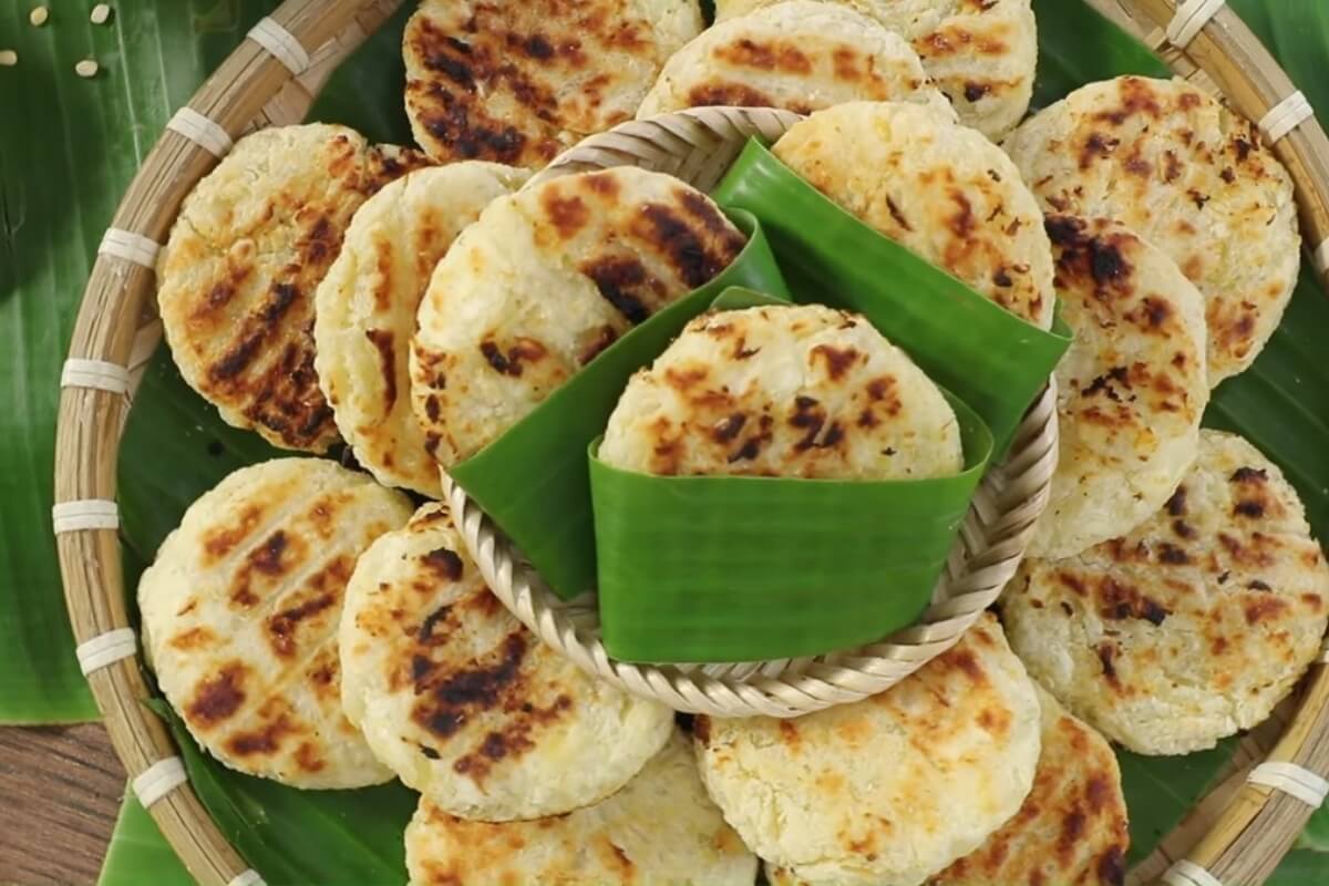 Bánh Khoai Mì Nướng Baked Cassava Cake - must try vietnamese dessert