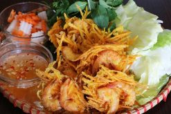 Banh Tom West Lake Hanoi Food