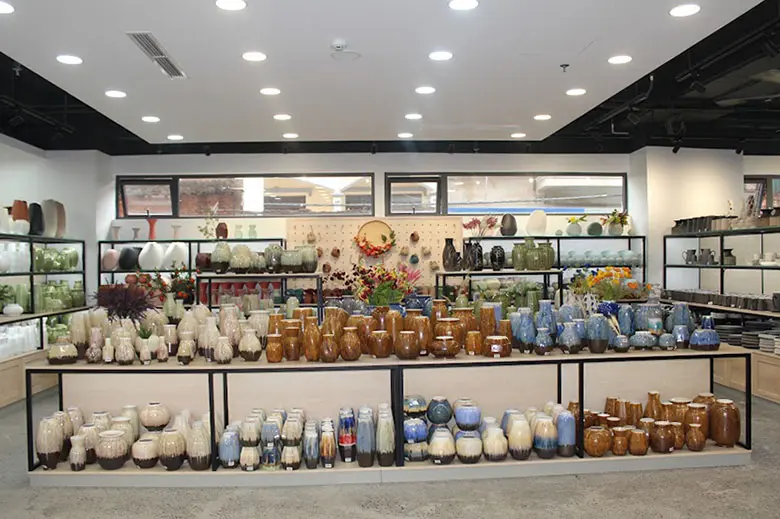 Bat Trang pottery village near Hanoi