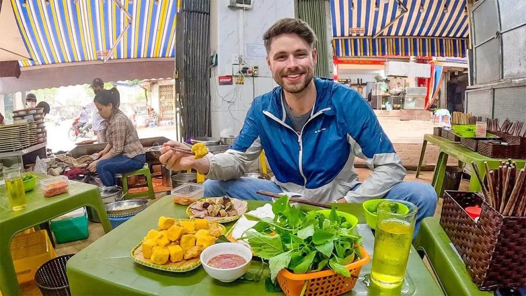 Bun Dau Mam Tom - Hanoi Local Food You Must Try in Hanoi Tour 2025