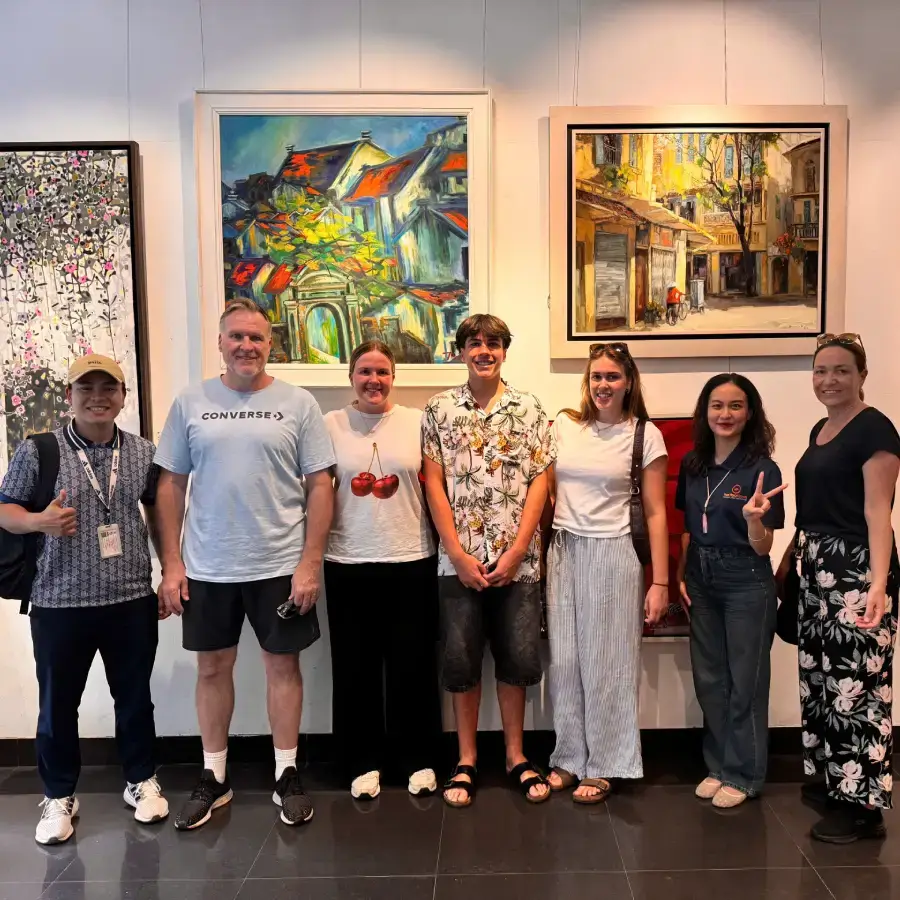 Conversations with a Hanoi Local Artist - Hanoi Tours