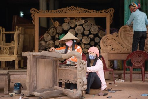 Discover Xuan Lai Burnt Bamboo Furniture Village in Hanoi Vietnam