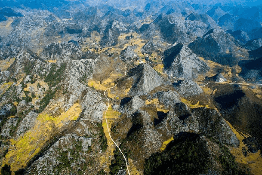 Dong Van karst plateau geopark in northern Vietnam tour package