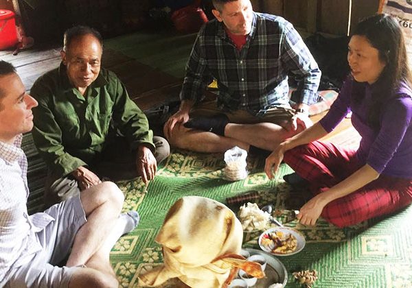 Encounter With Local Thai Family