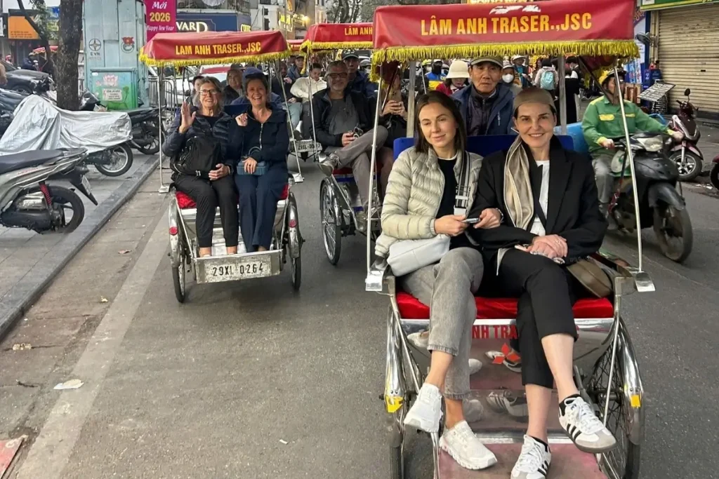 Experience Cyclo In Hanoi Tours