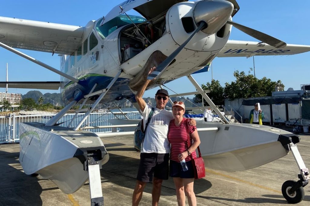 Experience the seaplane in Hanoi Halong Bay Tours