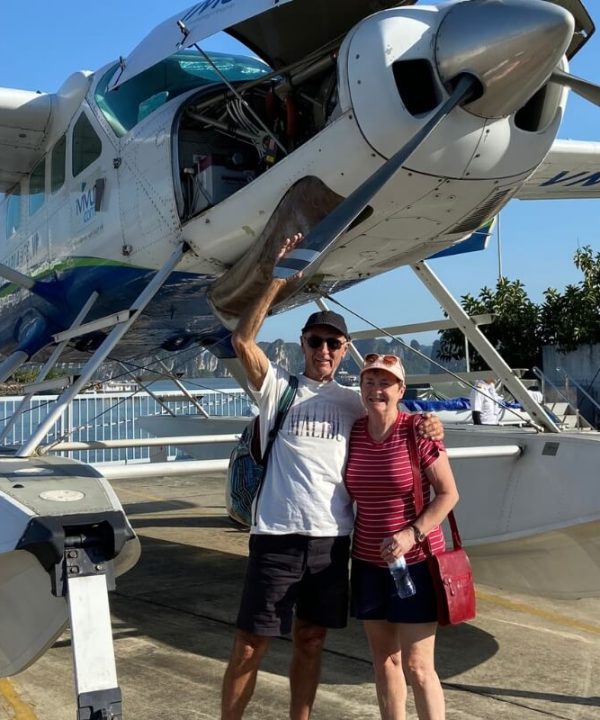 Experience the seaplane in Hanoi Halong Bay Tours