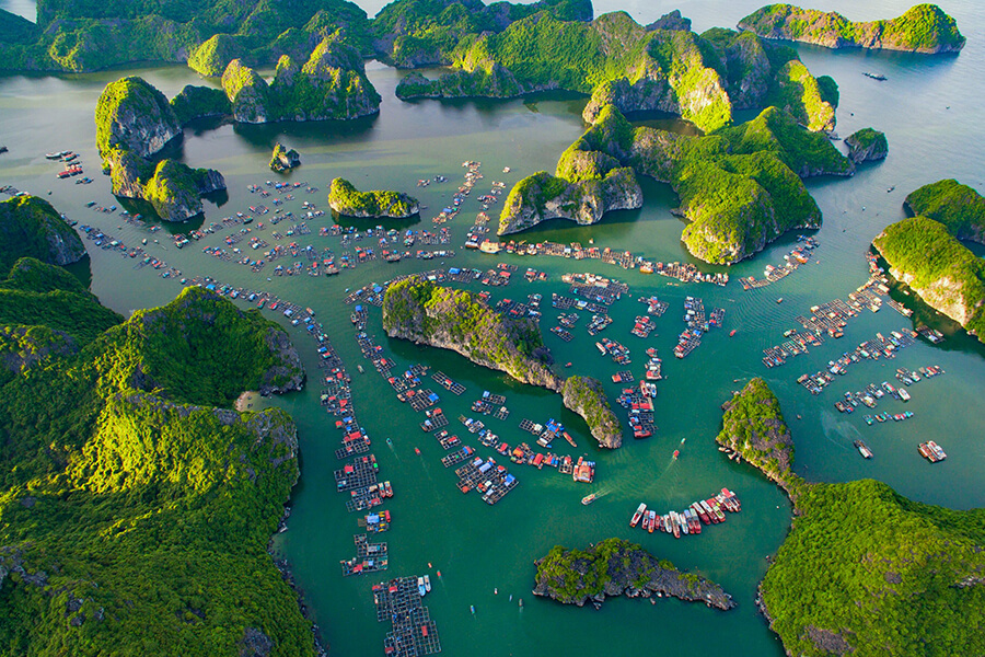 Explore Diffirent Bay alongside Halong Bay