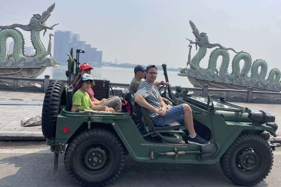 Explore Hanoi with Hanoi Jeep Tour