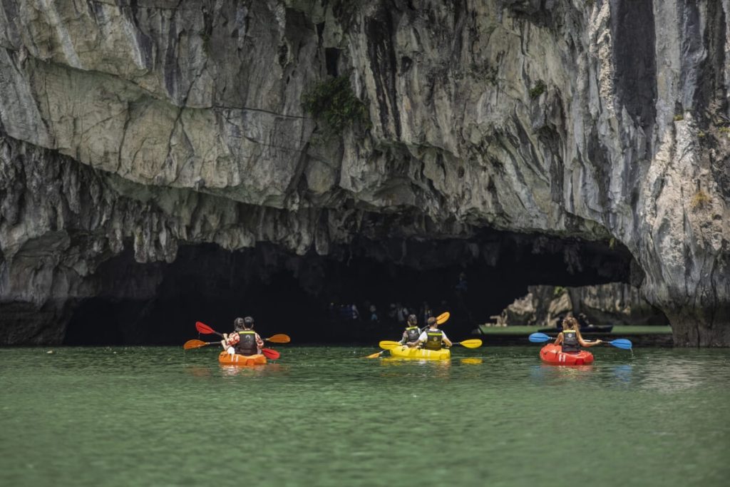 Explore Luon Cave in Halong Bay Day Tour