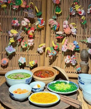 Explore reconstructed kitchens and dining spaces in Old Hanoi - Hanoi Cultural Walking Tour Half Day