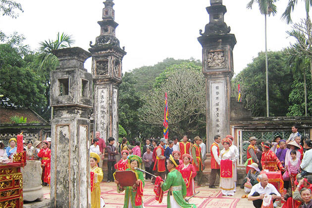 Festival in Co Loa Citadel
