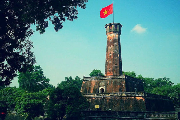 Flag Tower in Hanoi - Hanoi local tour