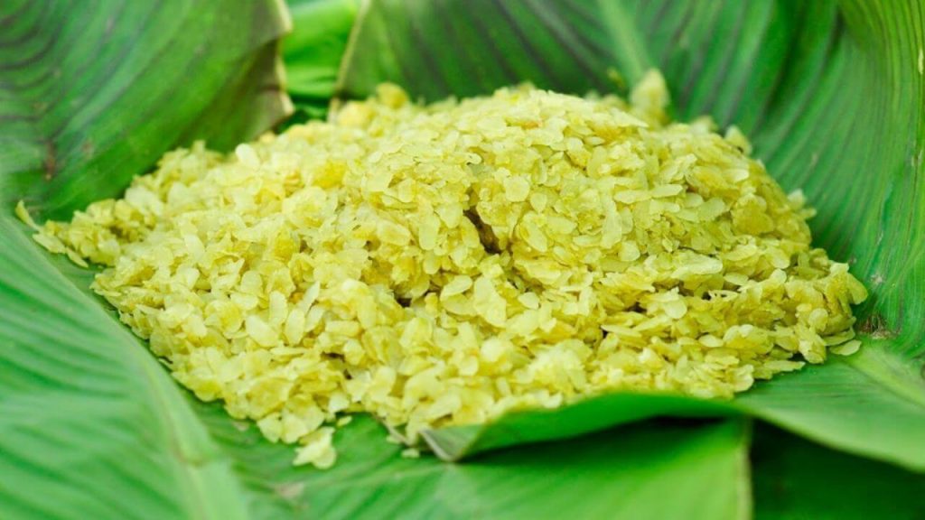 Green Sticky Rice (Com) in Hanoi