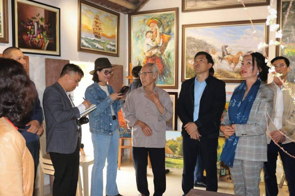 Hai Minh Painters’ Village in Nam Dinh Tours From Hanoi