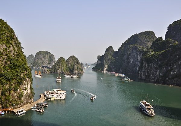 Halong Bay scenery in Hanoi Day Trips