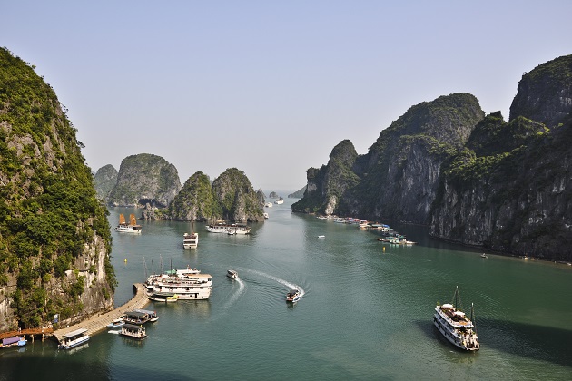 Halong Bay scenery in Hanoi Day Trips