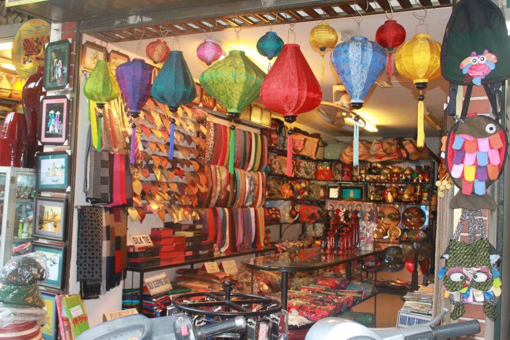 Hang Gai Street Silk Street In Hanoi Vietnam