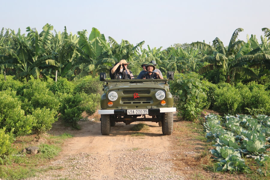 Hanoi Bat trang Jeep Tour