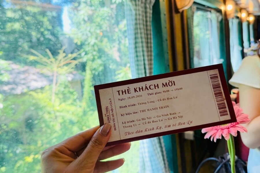 Hanoi - Ninh Binh Tourist Train Itinerary