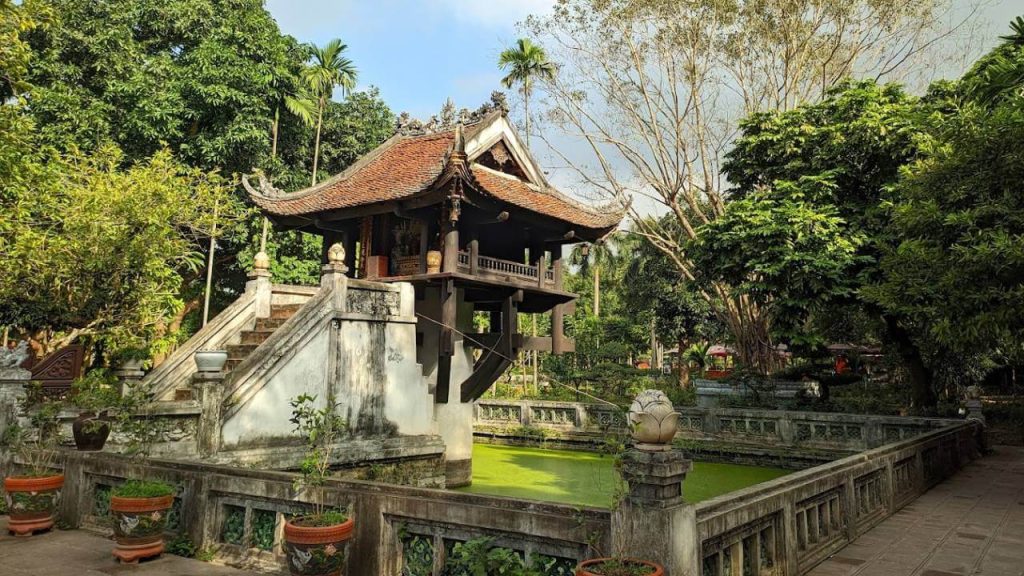 Hanoi One Pillar Pagoda - hanoi pagoda tours