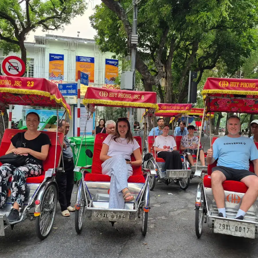 Hanoi Street Food & Cyclo Tour operated by Hanoi Local Tour
