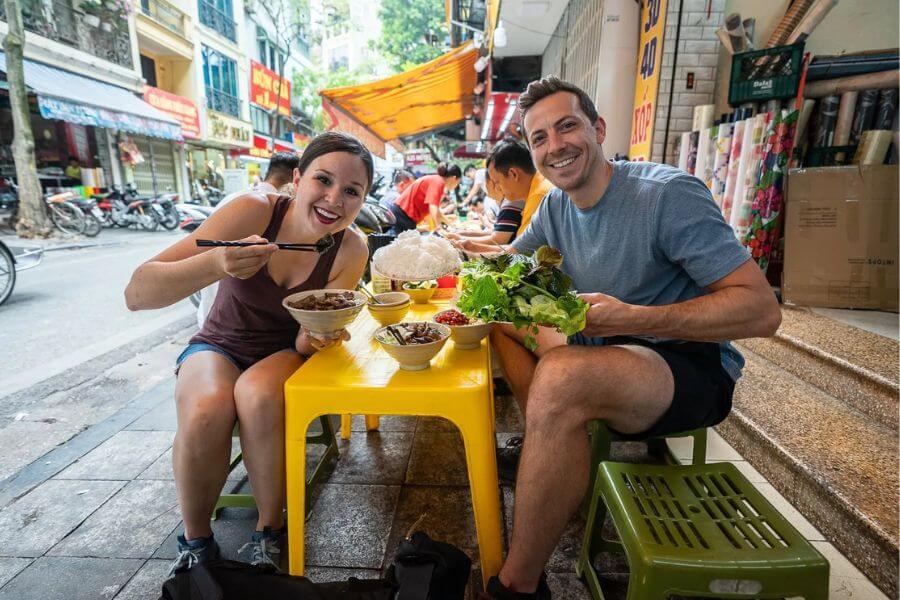 Hanoi Street Food - Hanoi Waterfall Halong Bay Tour