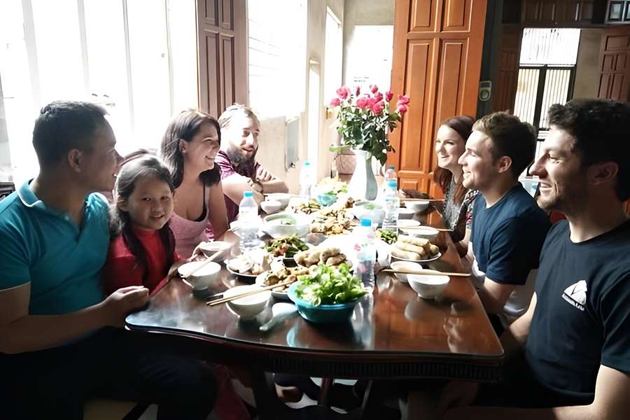 Hanoi home cooking with local family -Hanoi food tour
