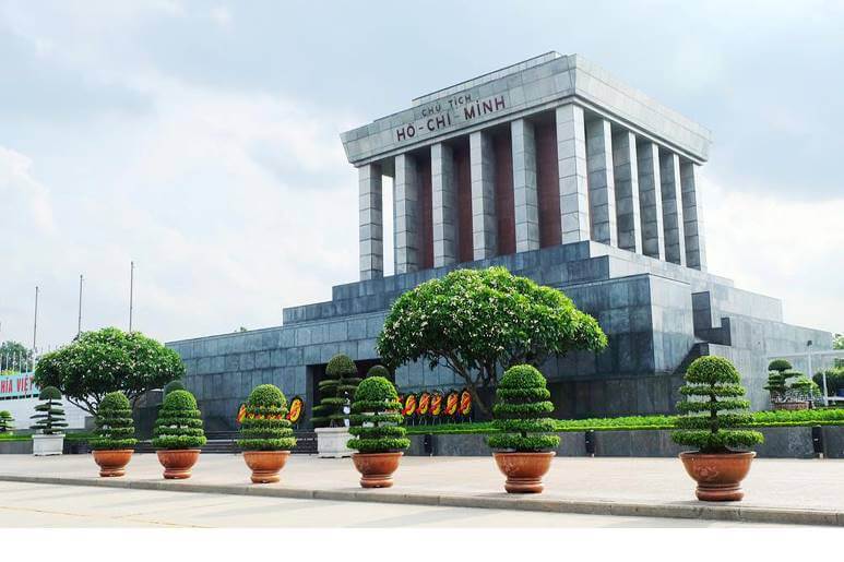 Ho Chi Minh Mausoleum in Hanoi