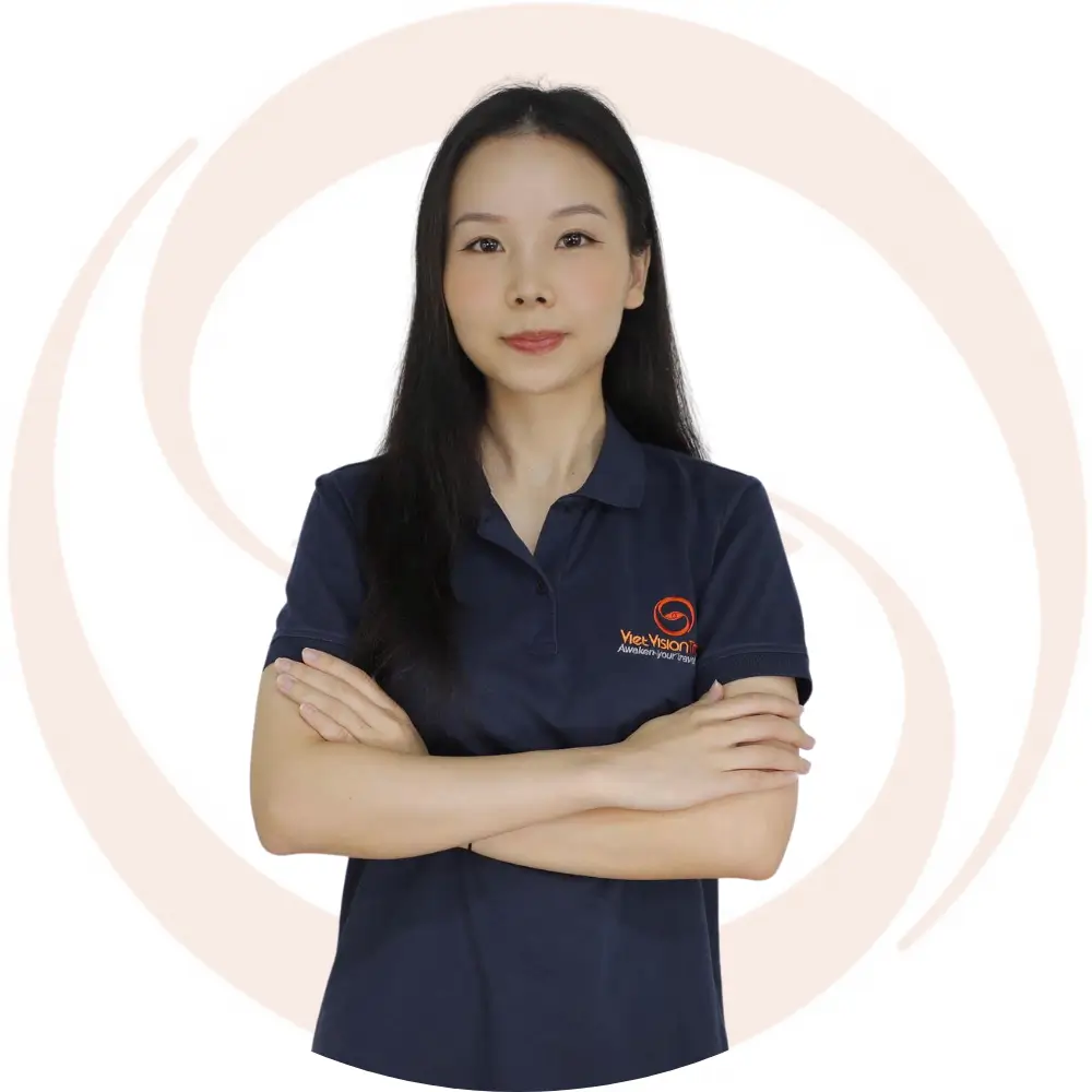 Ms. Olivia Hoang marketing executive of Hanoi Local Tour
