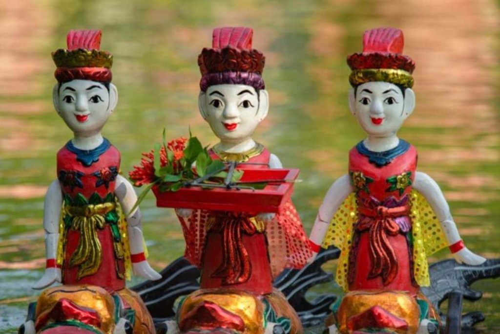Hong Quang water puppet Village - hanoi local tour