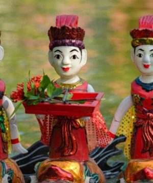 Hong Quang water puppet Village - hanoi local tour