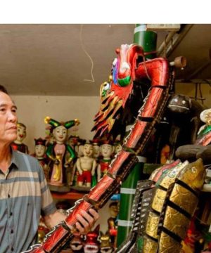 Hong Quang water puppet village - hanoi tours