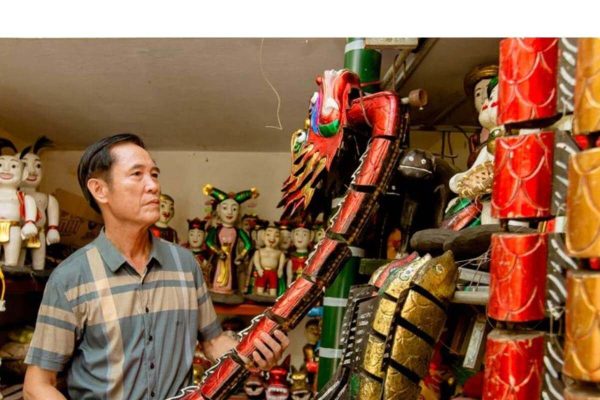 Hong Quang water puppet village - hanoi tours