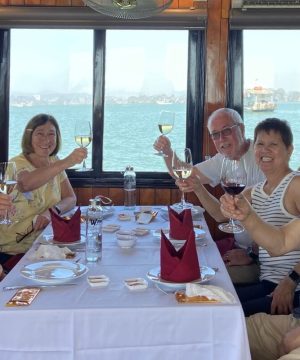 Indulge in a deluxe lunch at restaurant in Halong Bay Cruise