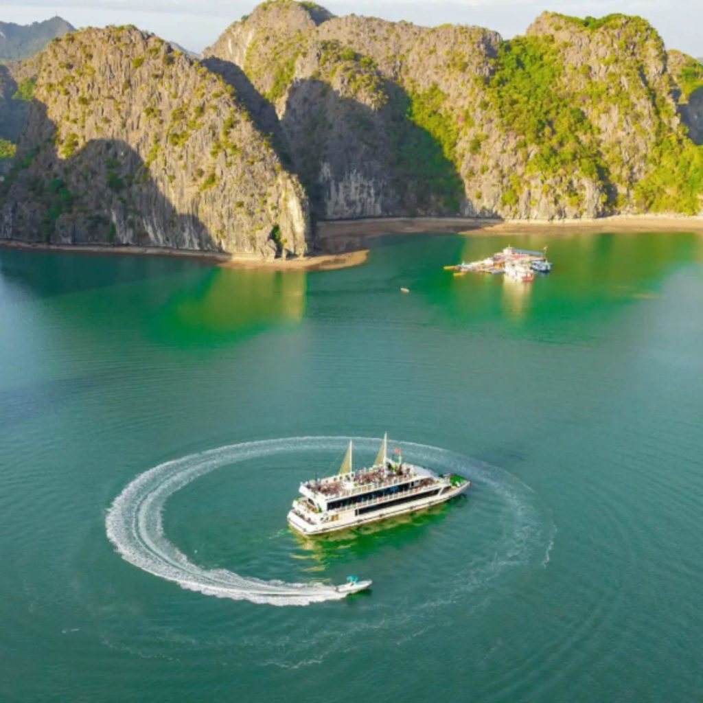 Lan Ha Bay Sunset in Hanoi Halong Tours