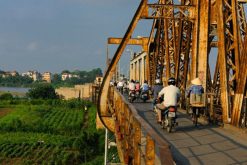 Long Bien Bridge & Vegetable Farm
