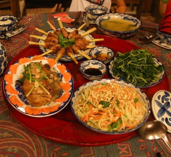Lunch at Moon Garden Homestay