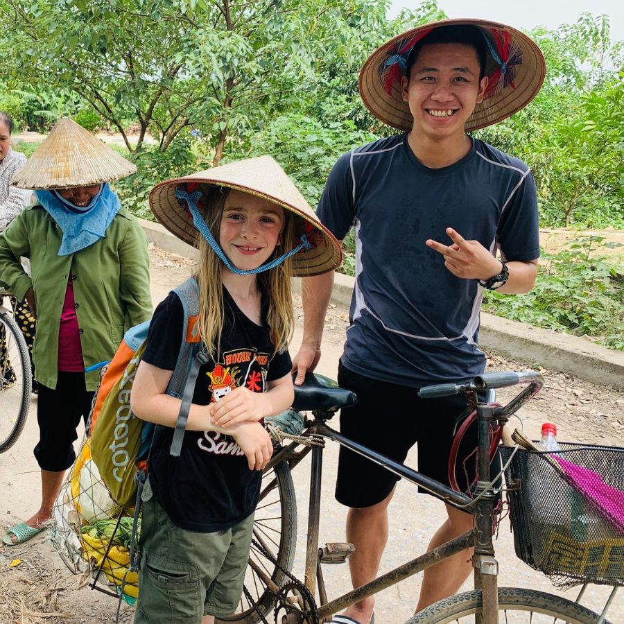 Market Visit in the morning in Farm Tour And Cooking Class With Local Family In Hanoi