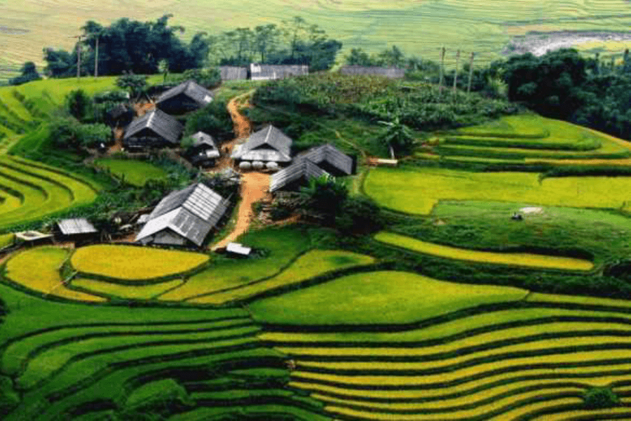 Muong Hoa Valley attracting foreigner visitors in day trips from Hanoi to Sapa