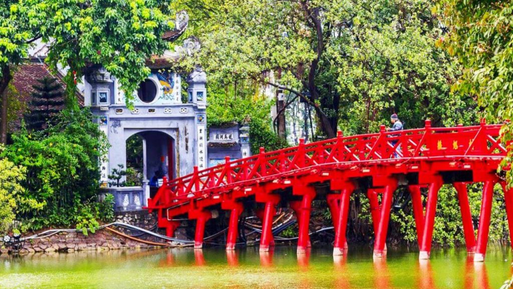 Ngoc Son Temple & The Huc Bridge - Best Attraction in 3-day tours from hanoi