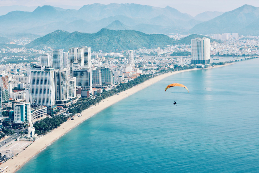 Nha Trang with pristine waters in Hanoi Vietnam vacations