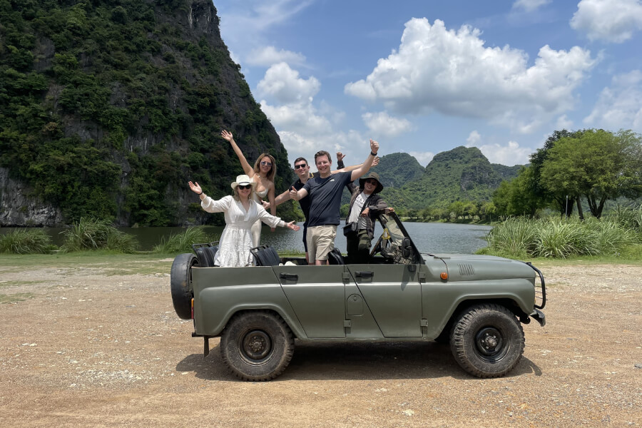 Ninh Binh Jeep tour form Hanoi