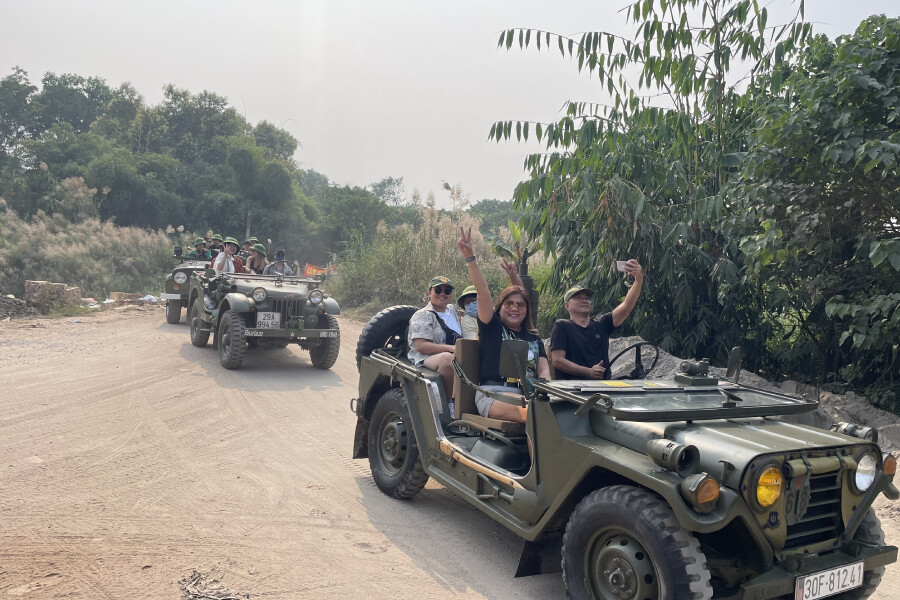 Ninh binh jeep day tour from Hanoi