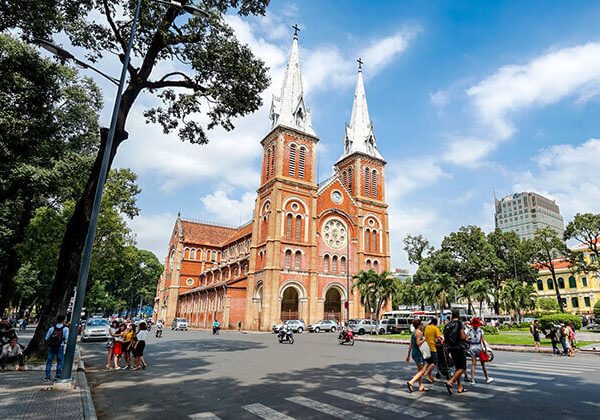 Notre Dame Cathedral Saigon - Hanoi Tour Packages